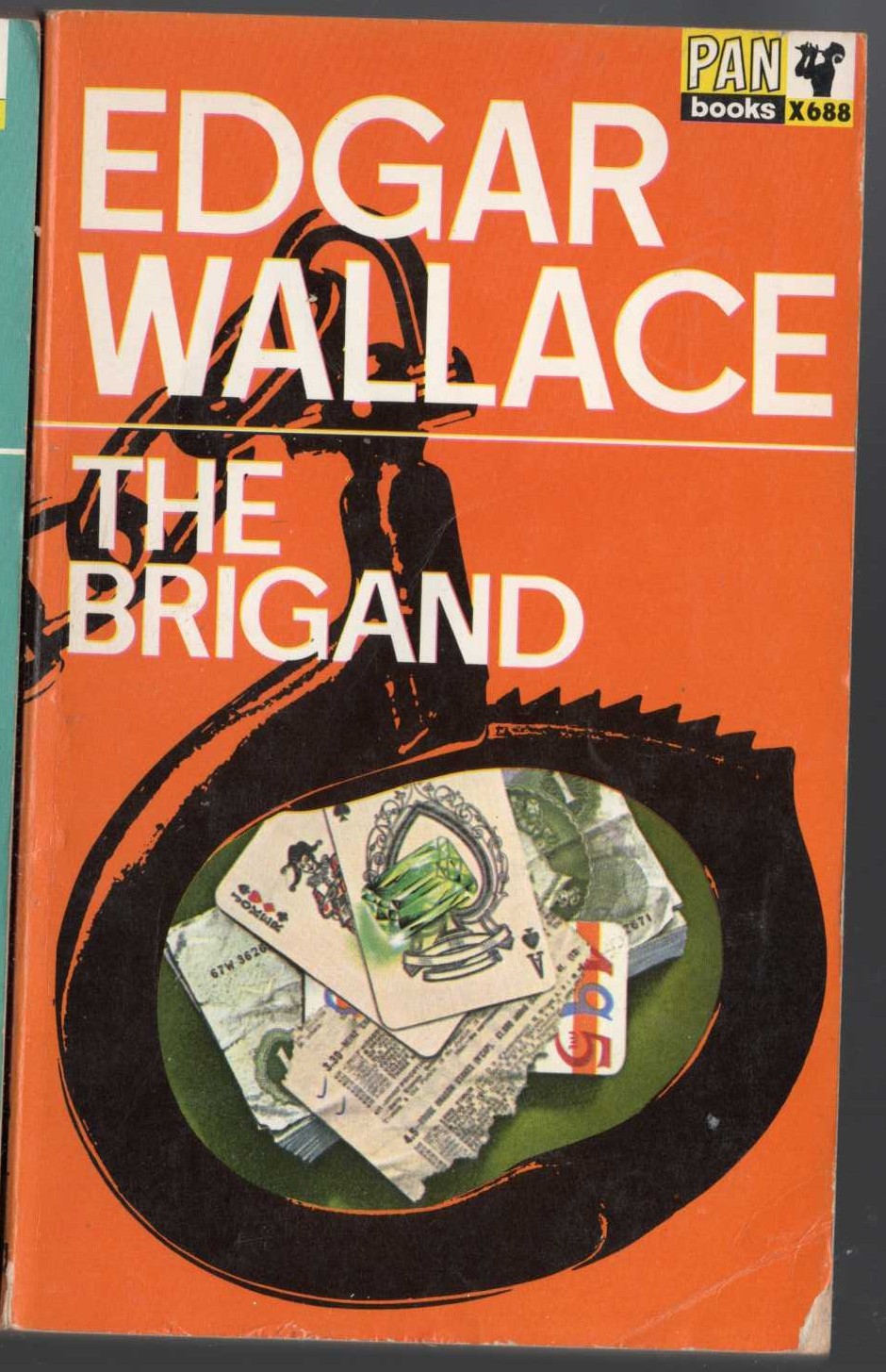 Edgar Wallace  THE BRIGAND front book cover image