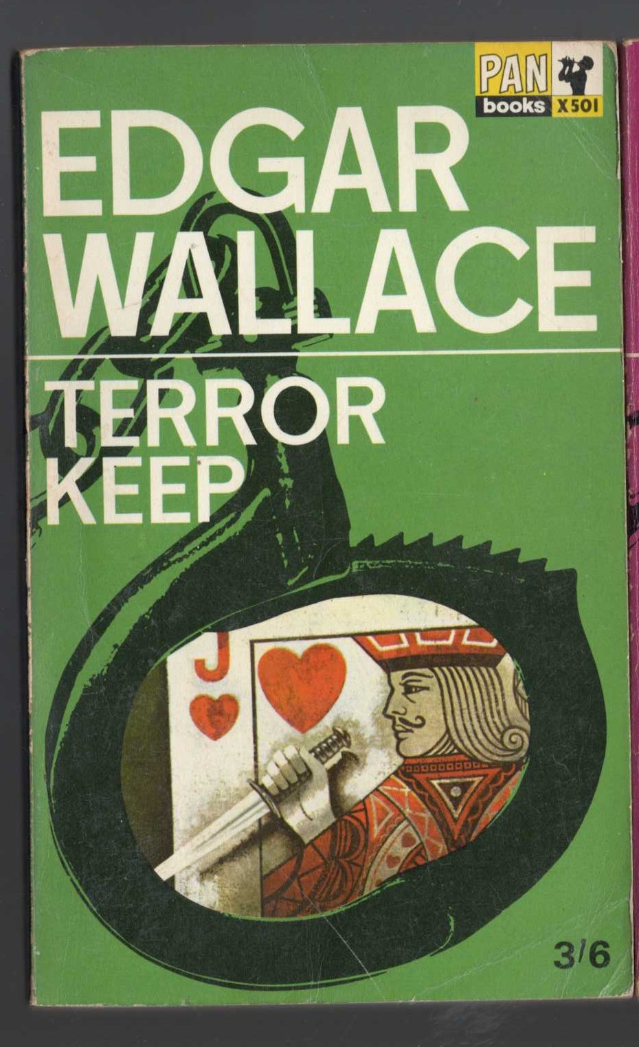 Edgar Wallace  TERROR KEEP front book cover image