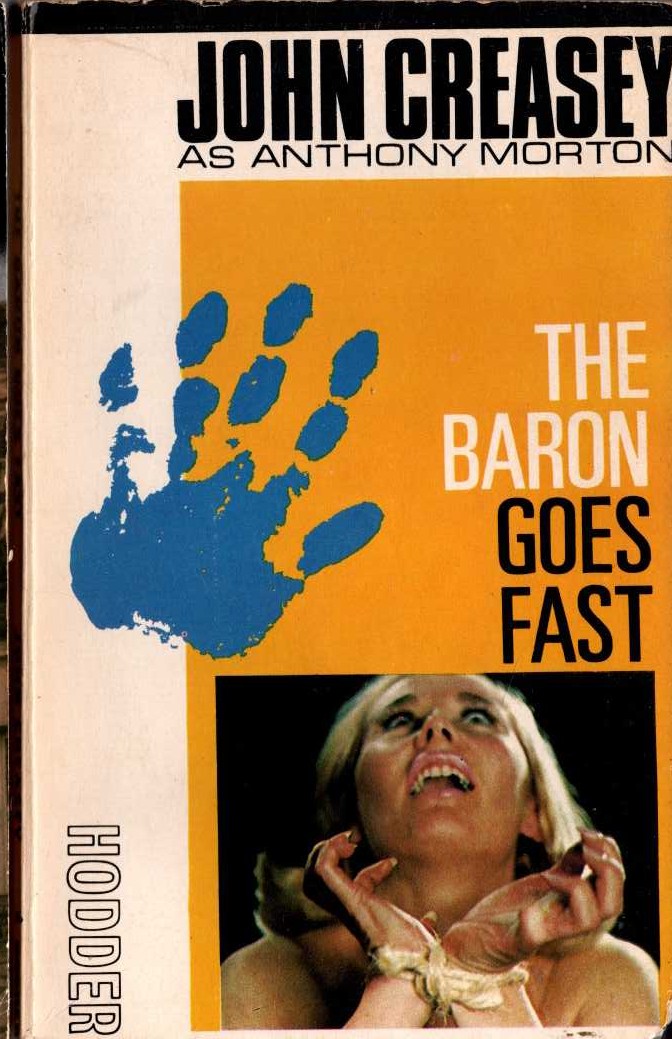 Anthony Morton  THE BARON GOES FAST front book cover image