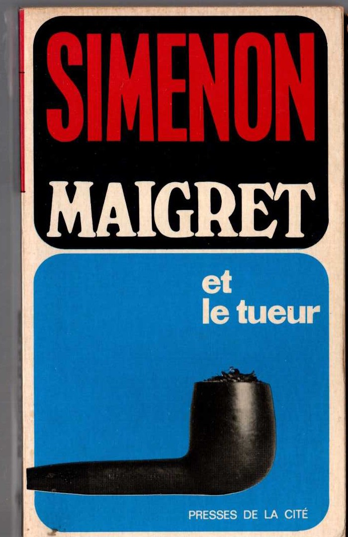 Georges Simenon  MAIGRET ET LE TUEUR front book cover image