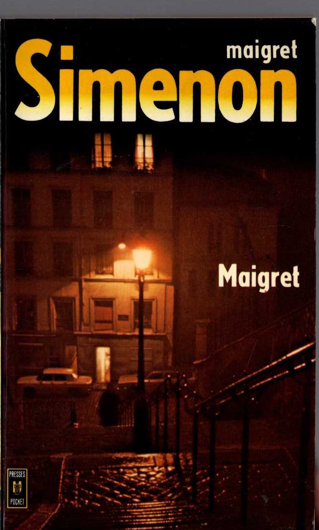 Georges Simenon  MAIGRET front book cover image