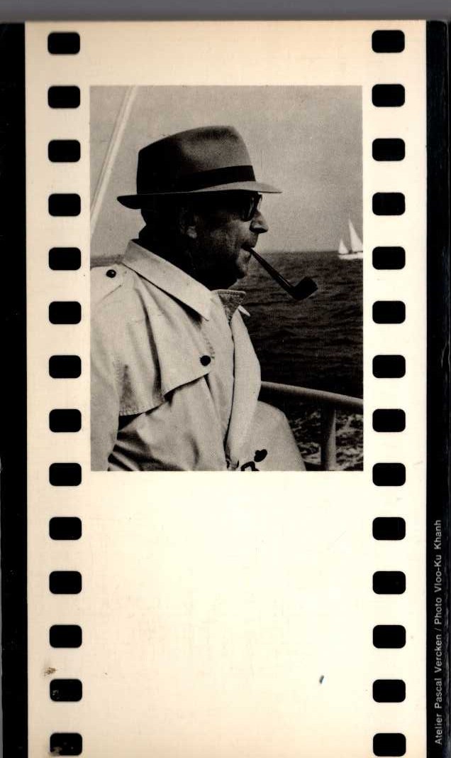 Georges Simenon  LE REVOLVER DE MAIGRET magnified rear book cover image