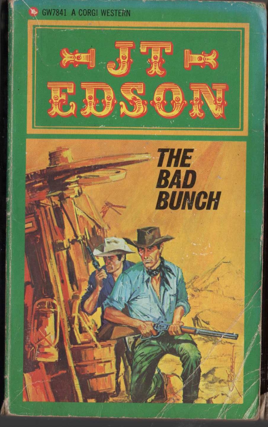 J.T. Edson  THE BAD BUNCH front book cover image