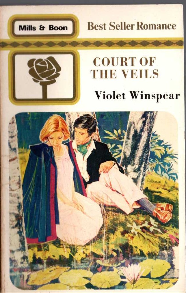 Violet Winspear  COURT OF THE VEILS front book cover image
