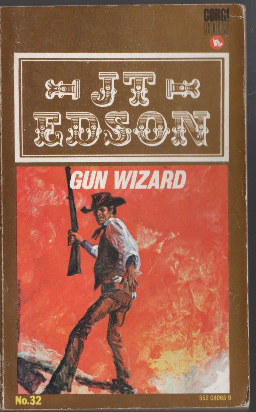 J.T. Edson  GUN WIZARD front book cover image