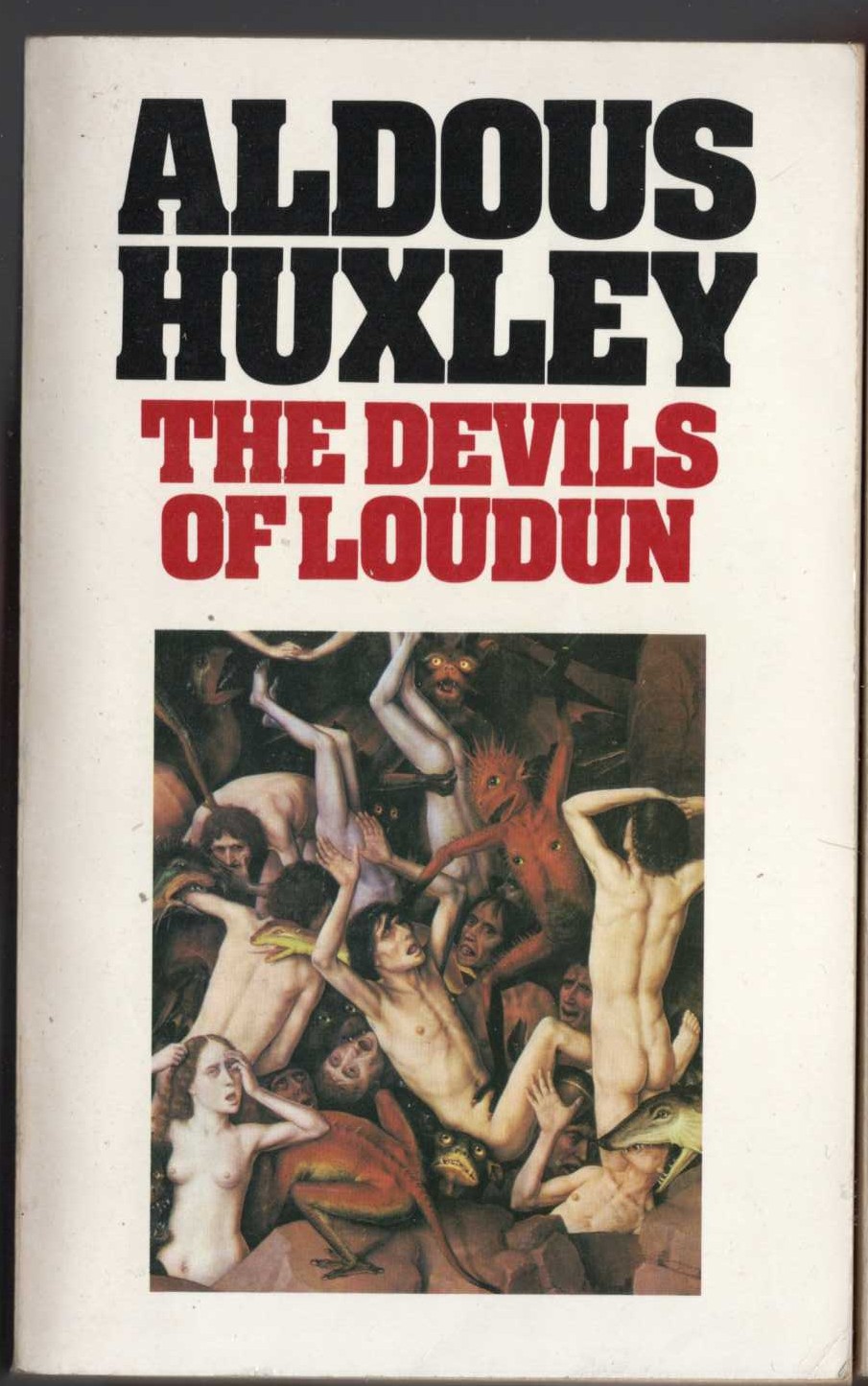 Aldous Huxley  THE DEVILS OF LOUDUN front book cover image