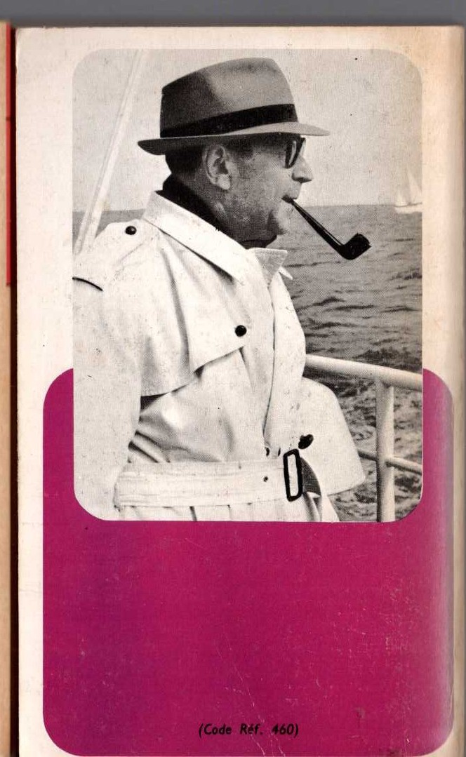 Georges Simenon  MAIGRET VOYAGE magnified rear book cover image