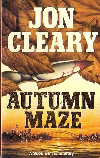 Jon Cleary  AUTUMN MAZE front book cover image