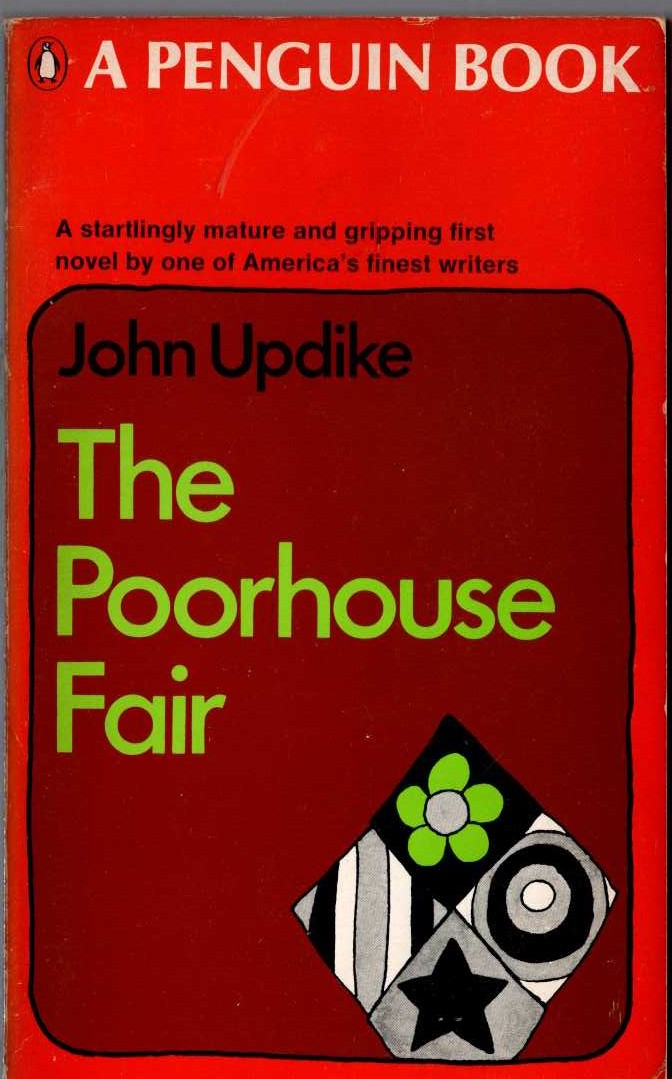 John Updike  THE POORHOUSE FAIR front book cover image