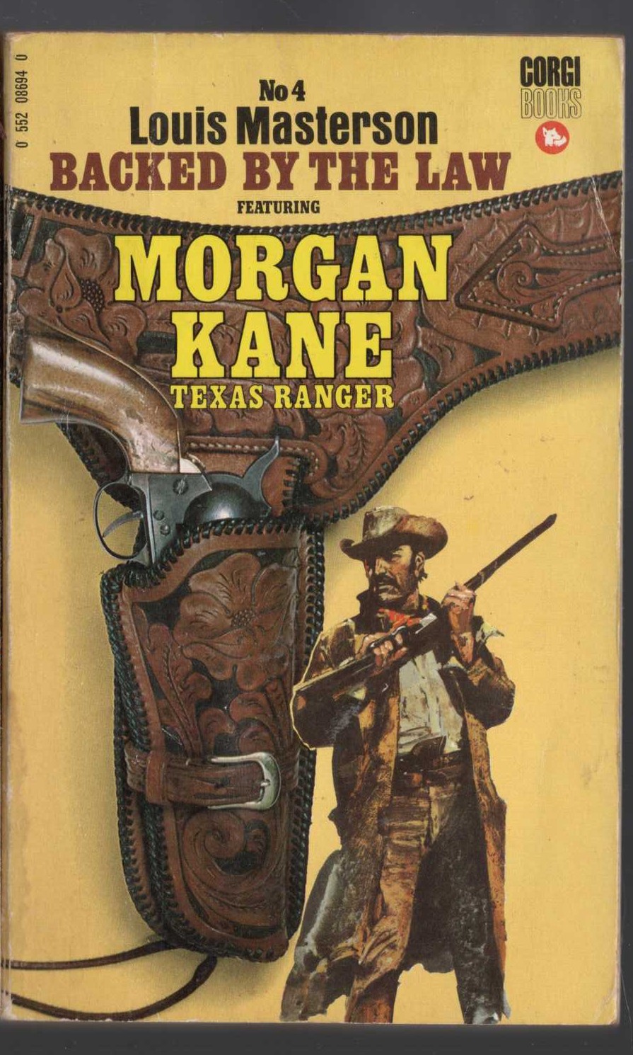 Louis Masterson  BACKED BY THE LAW front book cover image