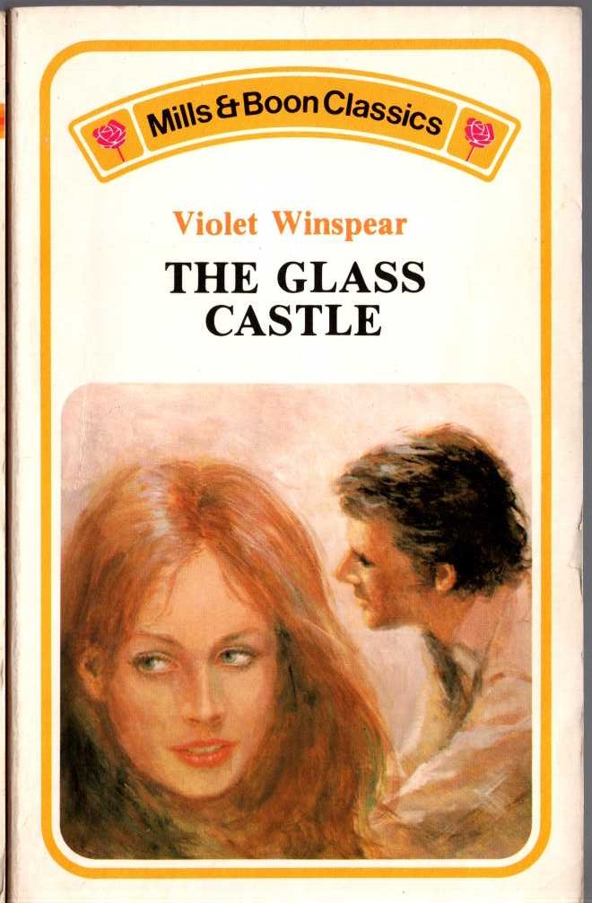 Violet Winspear  THE GLASS CASTLE front book cover image