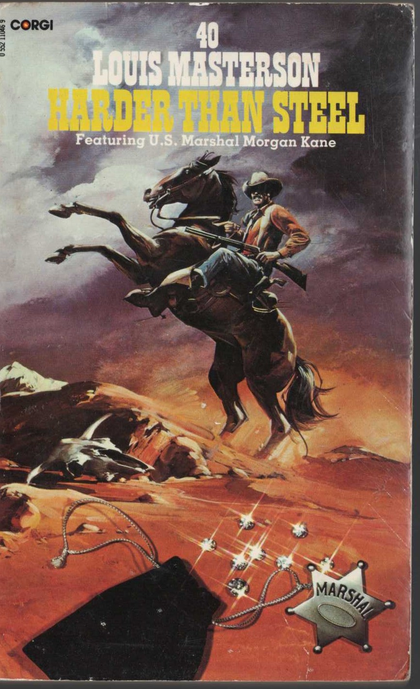 Louis Masterson  HARDER THAN STEEL front book cover image