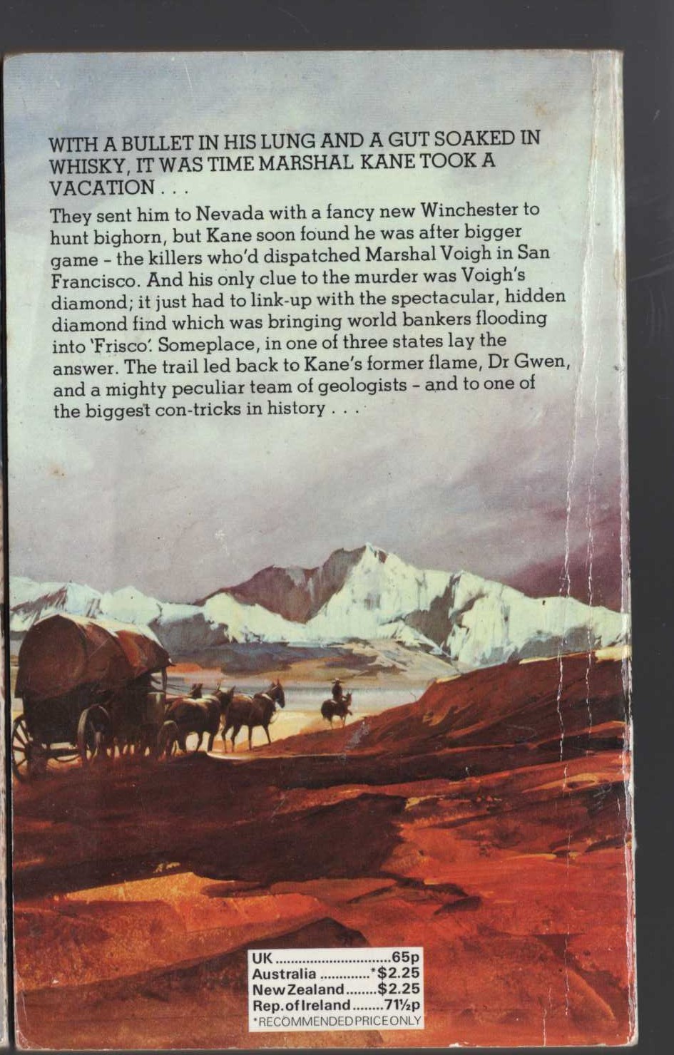 Louis Masterson  HARDER THAN STEEL magnified rear book cover image