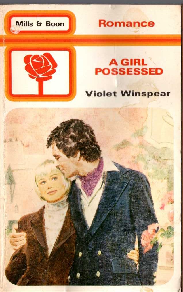 Violet Winspear  A GIRL POSSESSED front book cover image