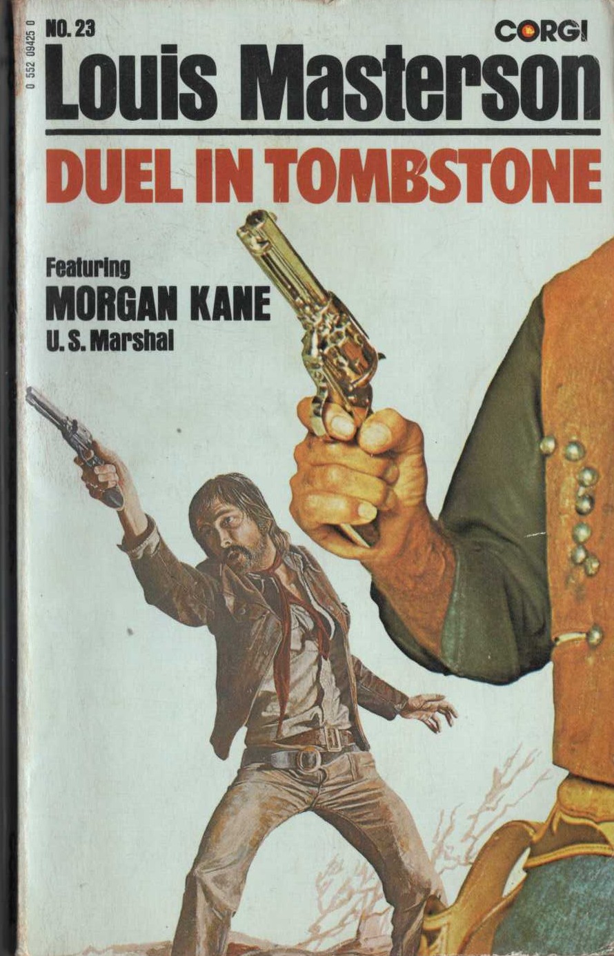 Louis Masterson  DUEL IN TOMBSTONE front book cover image