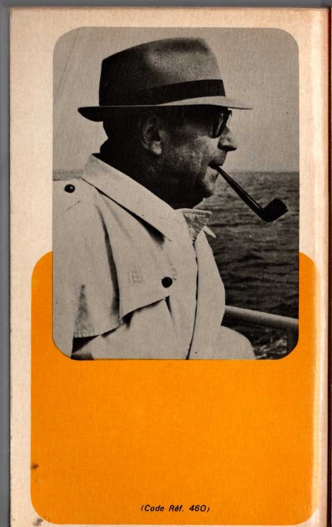 Georges Simenon  MAIGRET ET LES BRAVES GENS magnified rear book cover image