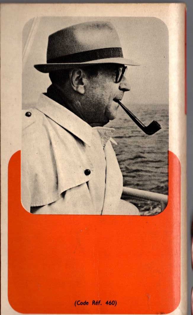 Georges Simenon  LE VOLEUR DE MAIGRET magnified rear book cover image