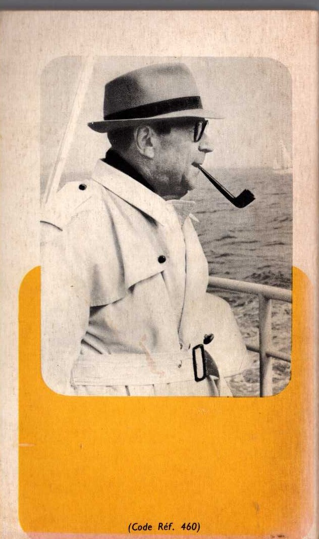 Georges Simenon  MAIGRET ET LE CLOCHARD magnified rear book cover image