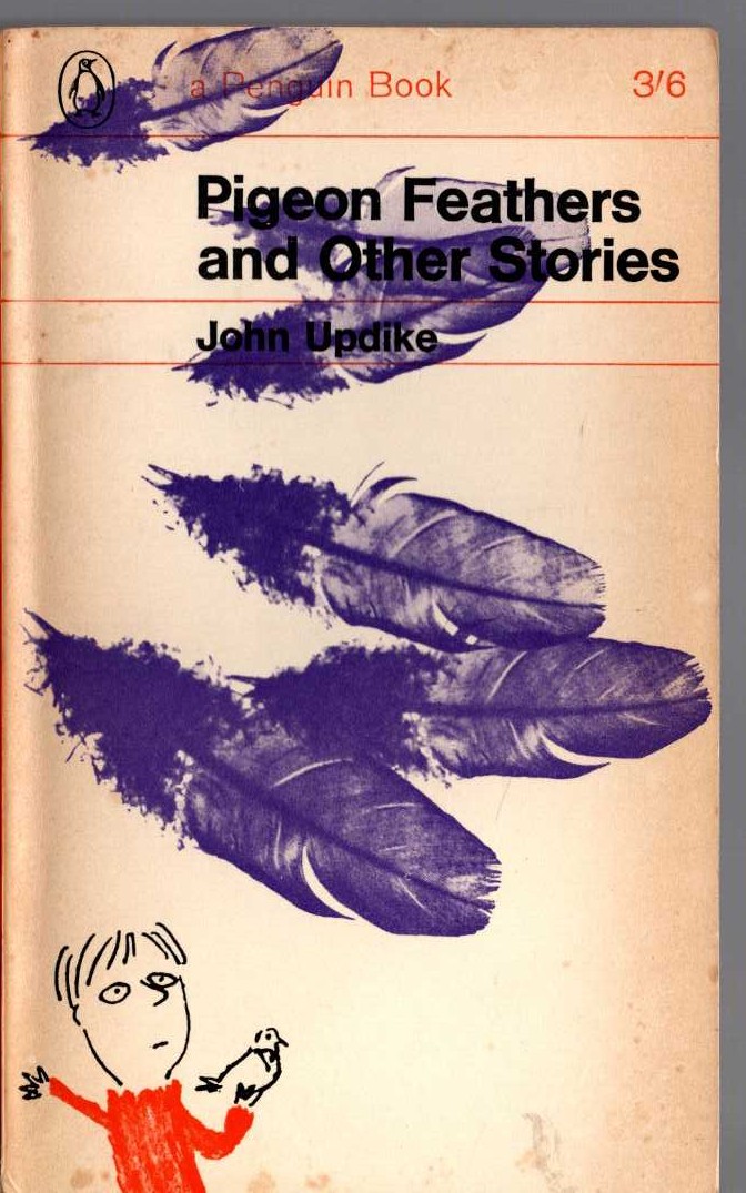 John Updike  PIGEON FEATHERS AND OTHER STORIES front book cover image