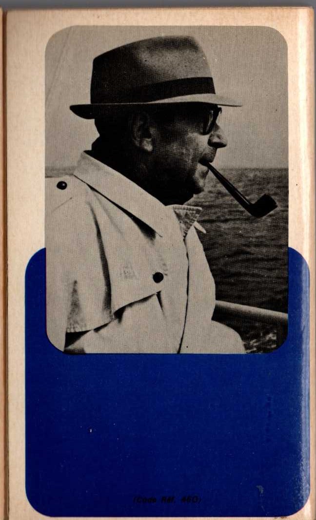 Georges Simenon  MAIGRET AUX ASSISES magnified rear book cover image