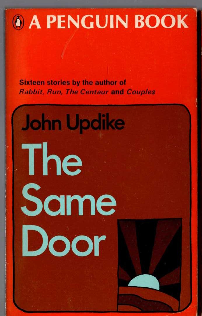 John Updike  THE SAME DOOR front book cover image