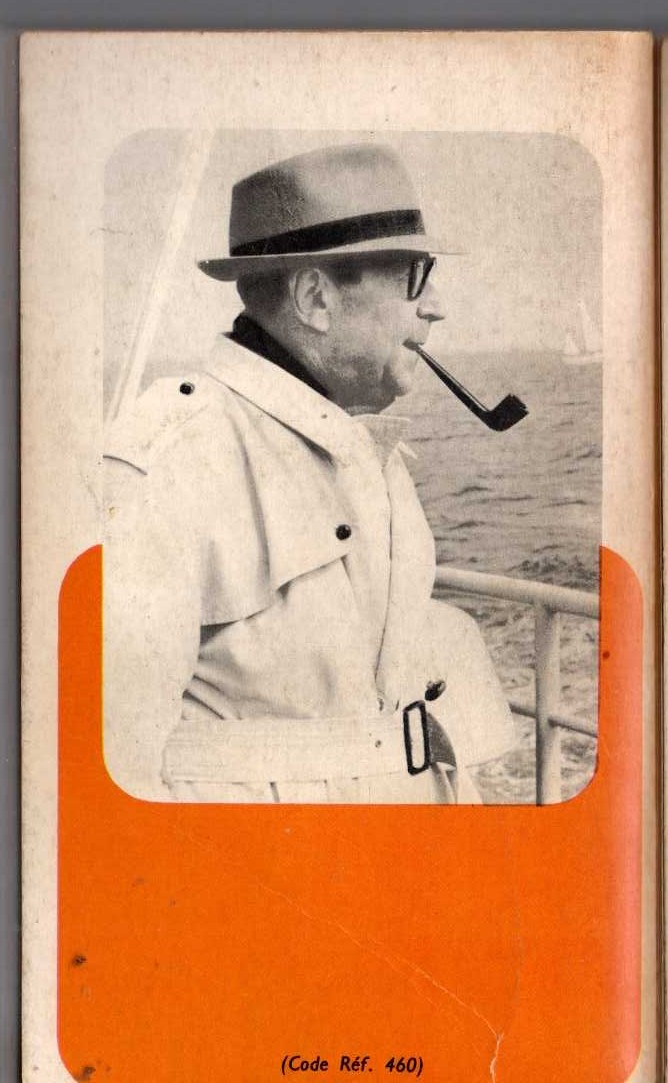Georges Simenon  MAIGRET ET LES TEMOINS RECALCITRANTS magnified rear book cover image