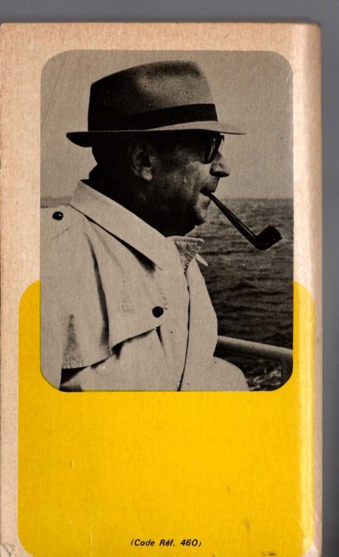 Georges Simenon  MAIGRET ET LES PETITS COCHONS SANS QUEUE magnified rear book cover image