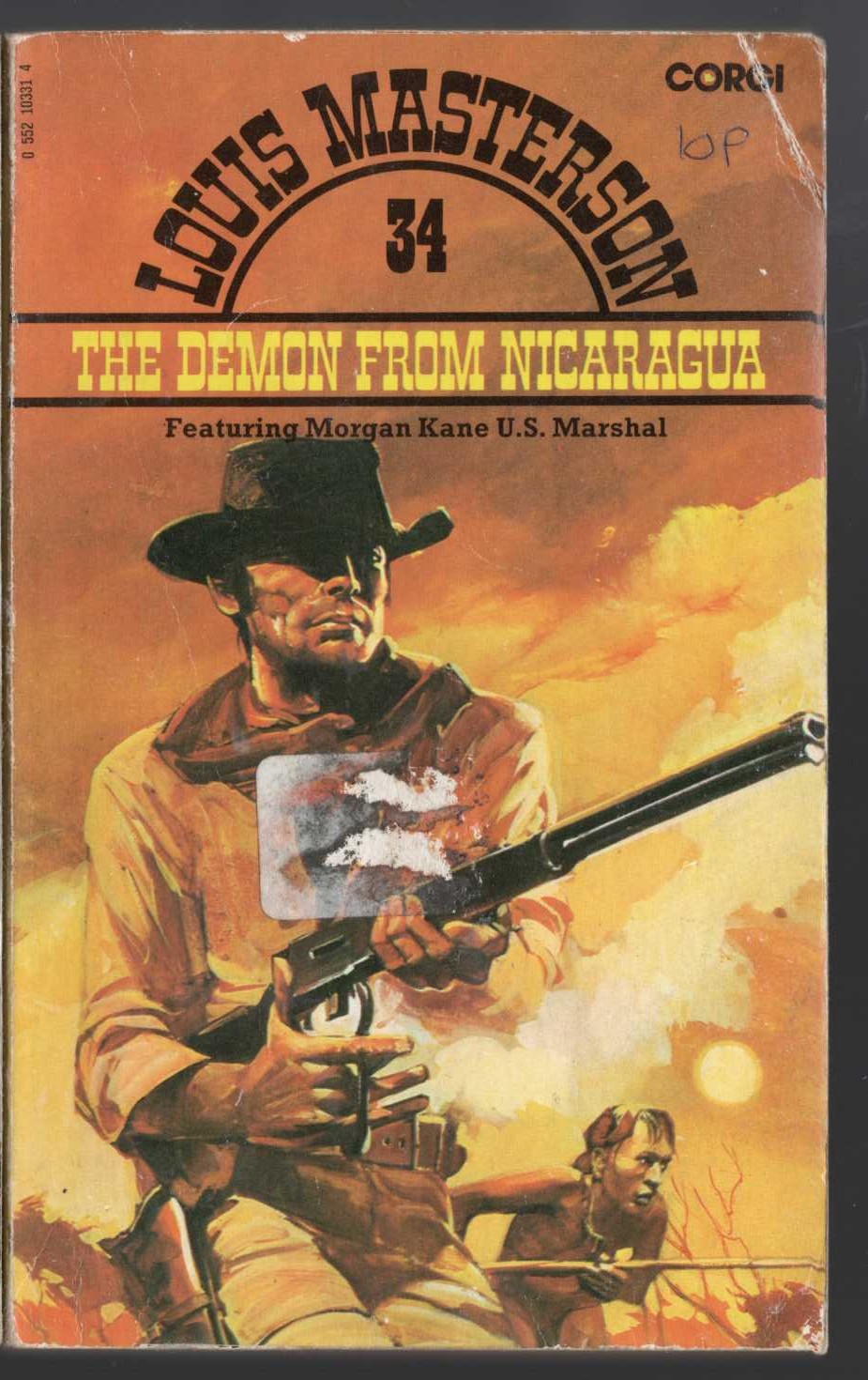 Louis Masterson  THE DEMON FROM NICARAGUA front book cover image