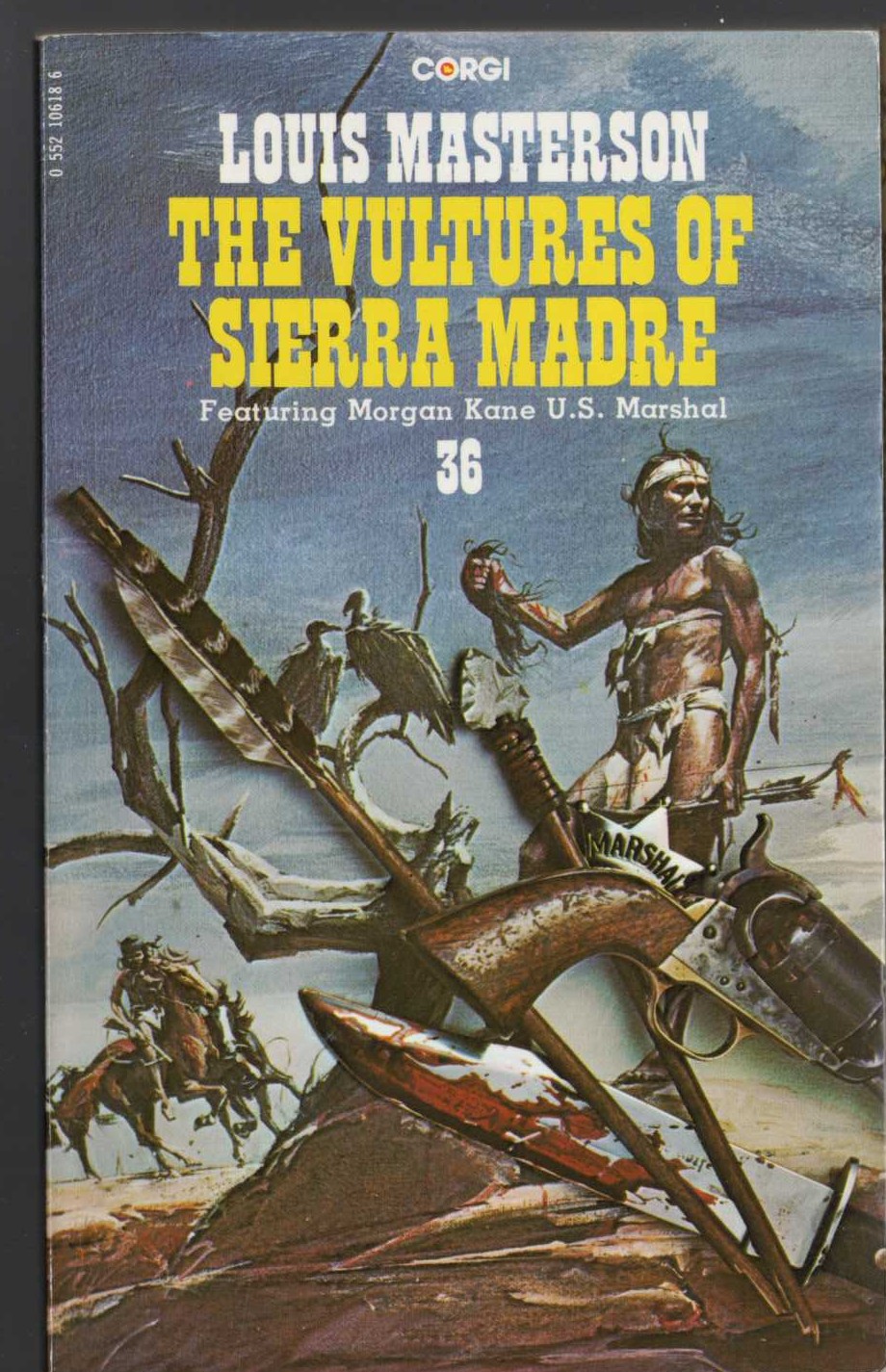 Louis Masterson  THE VULTURES OF SIERRA MADRE front book cover image