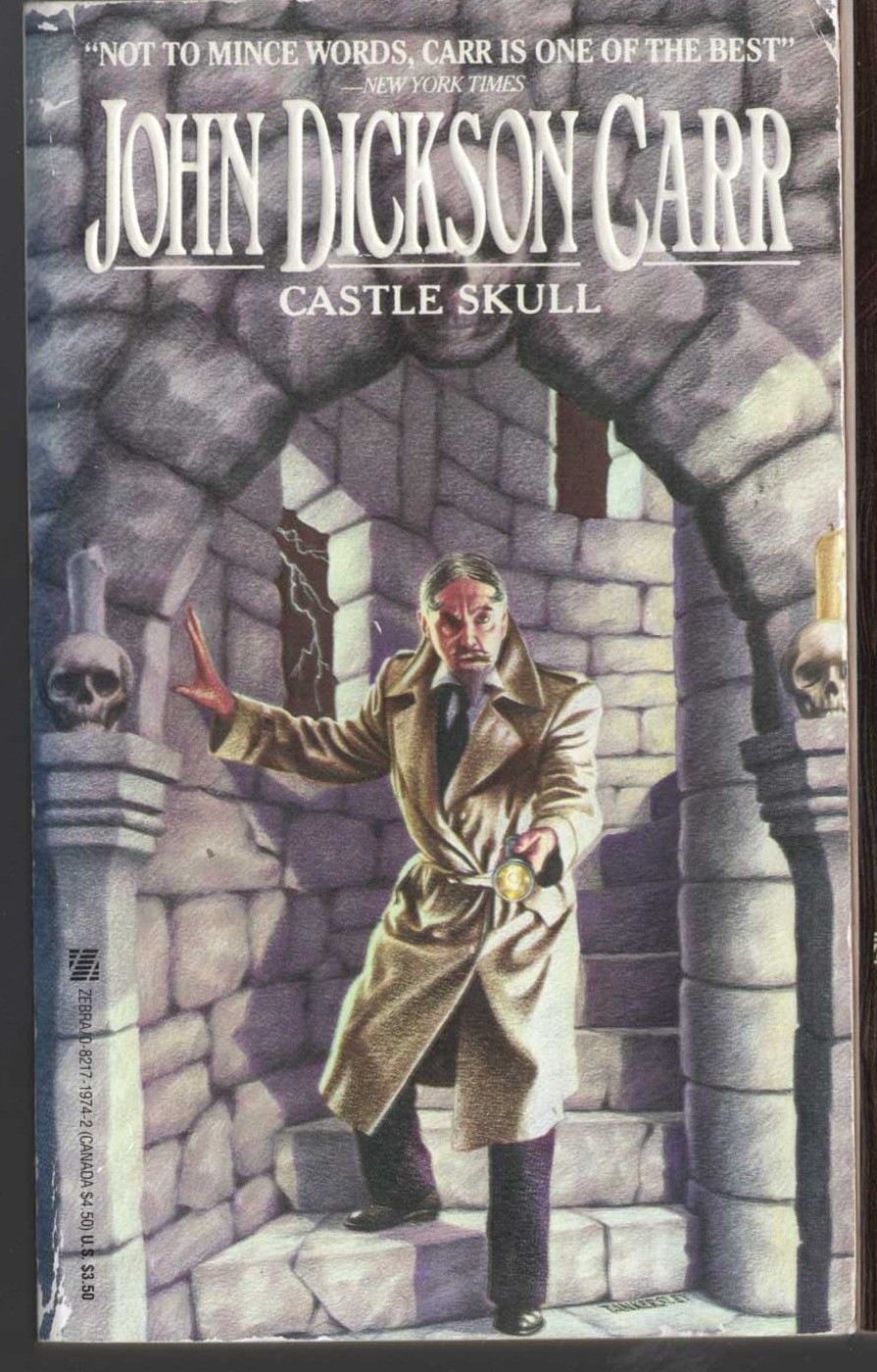 John Dickson Carr  CASTLE SKULL front book cover image