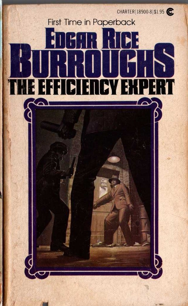 Edgar Rice Burroughs  THE EFFICEENCY EXPERT front book cover image