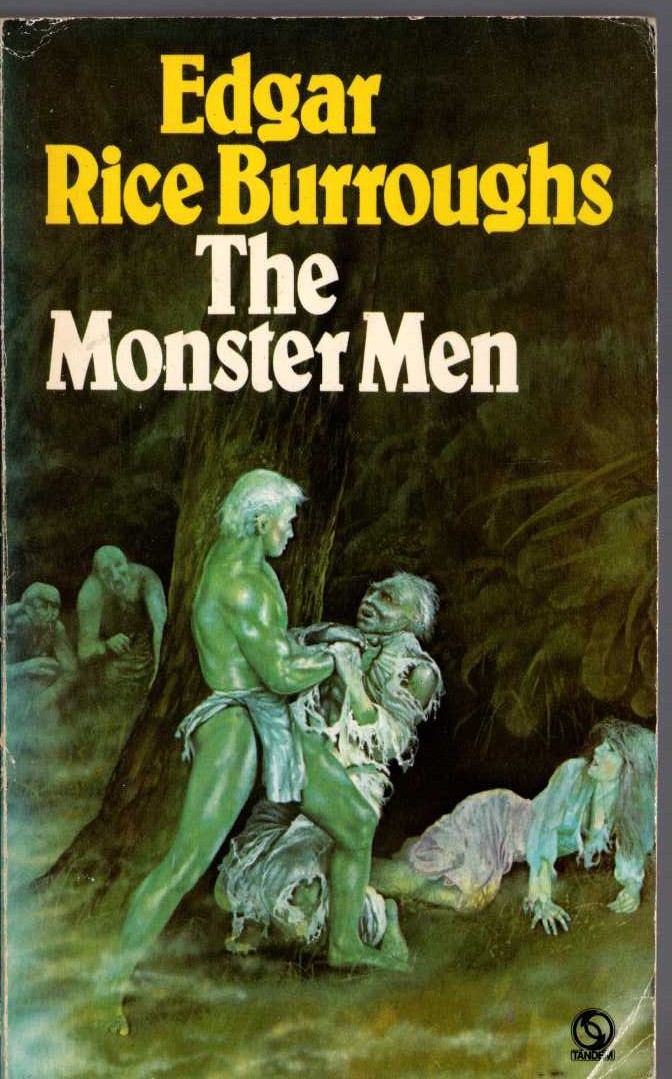 Edgar Rice Burroughs  THE MONSTER MEN front book cover image