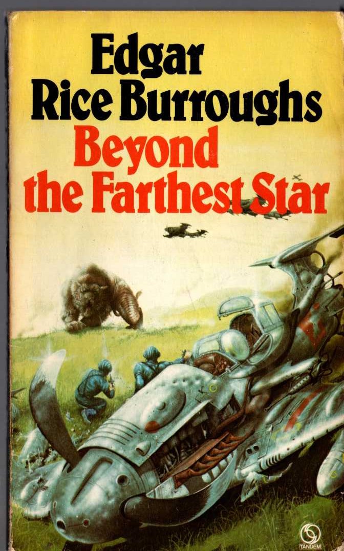 Edgar Rice Burroughs  BEYOND THE FARTHEST STAR front book cover image