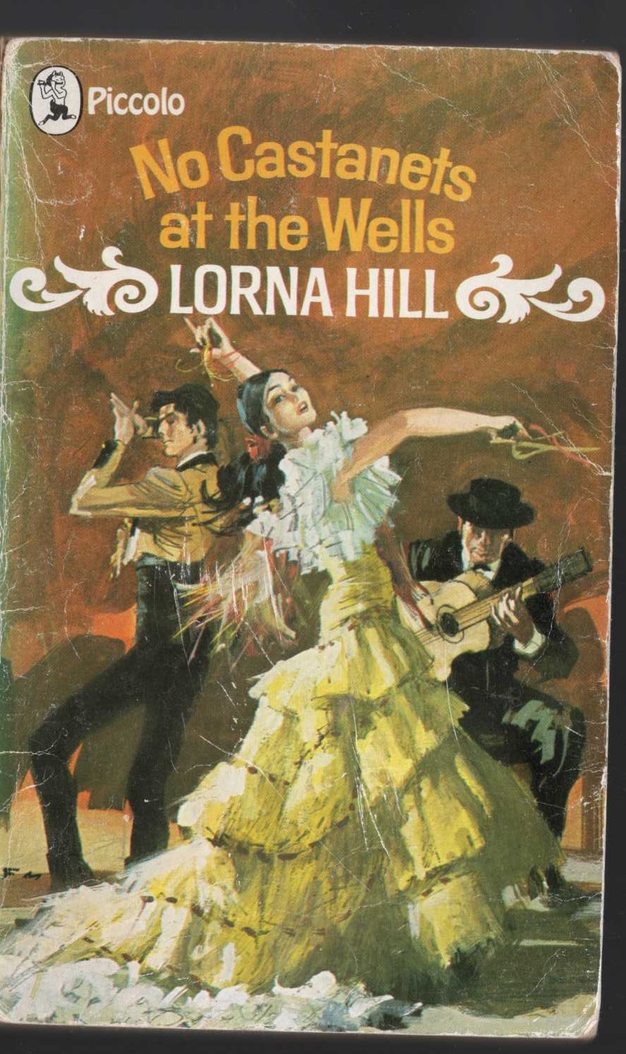 Lorna Hill  NO CASTANETS AT THE WELLS front book cover image