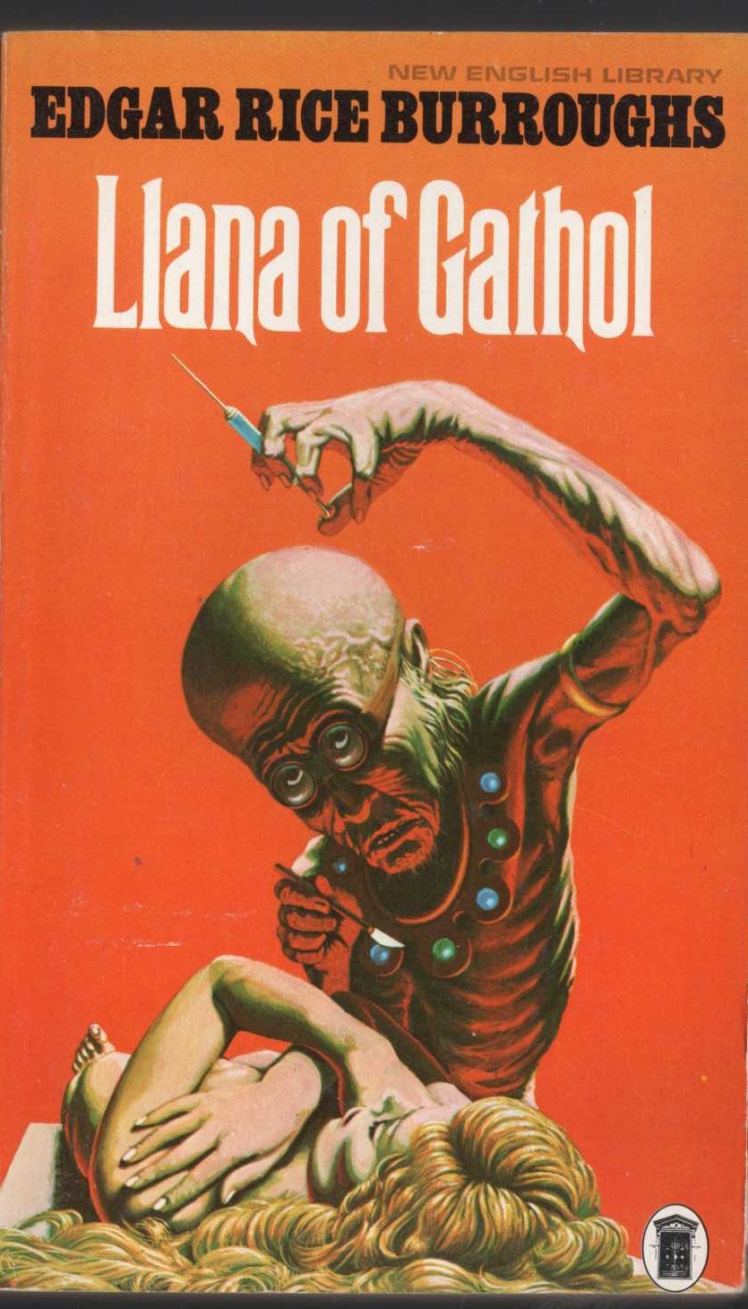 Edgar Rice Burroughs  LLANA OF GATHOL front book cover image