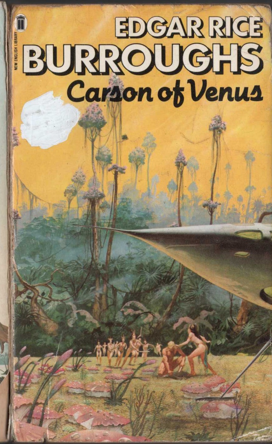 Edgar Rice Burroughs  CARSON OF VENUS front book cover image