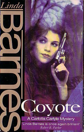 Linda Barnes  COYOTE front book cover image