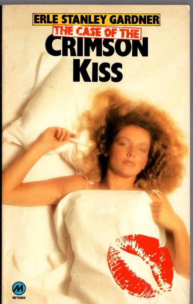 Erle Stanley Gardner  THE CASE OF THE CRIMSON KISS front book cover image