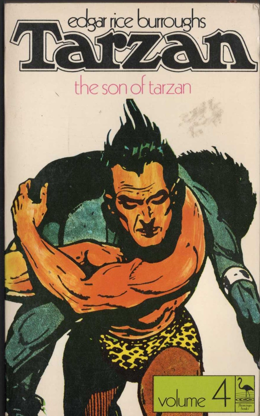 Edgar Rice Burroughs  THE SON OF TARZAN front book cover image