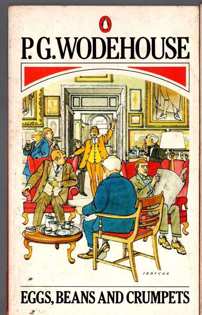 P.G. Wodehouse  EGGS, BEANS AND CRUMPETS front book cover image