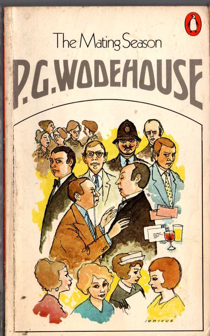 P.G. Wodehouse  THE MATING SEASON front book cover image
