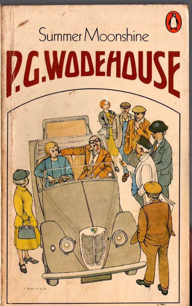 P.G. Wodehouse  SUMMER MOONSHINE front book cover image