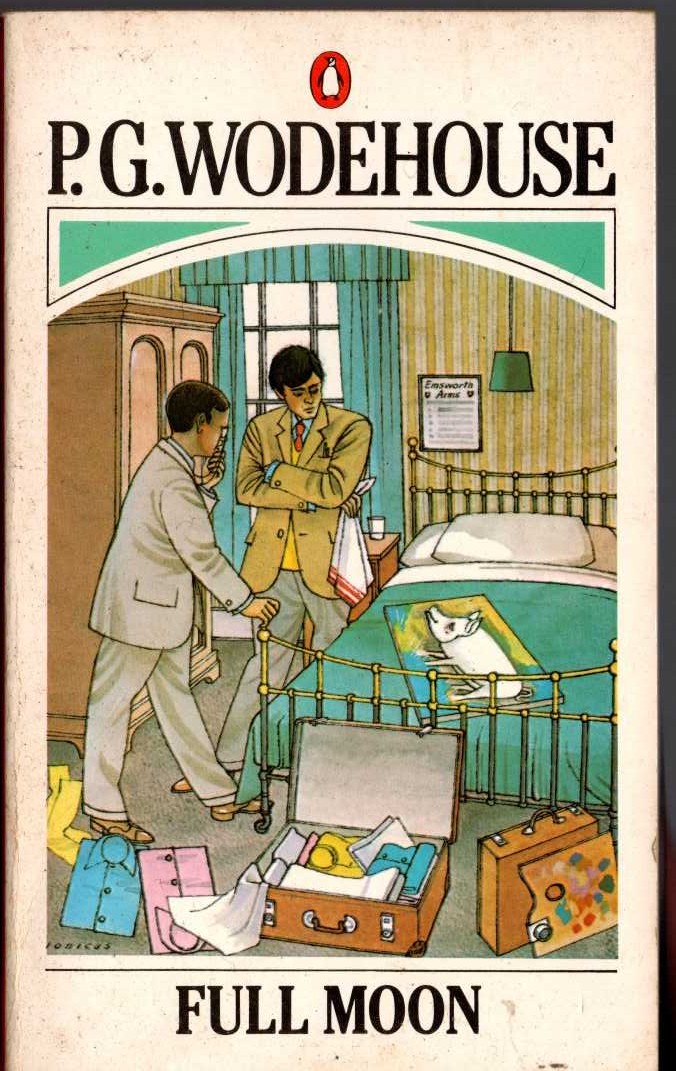 P.G. Wodehouse  FULL MOON front book cover image