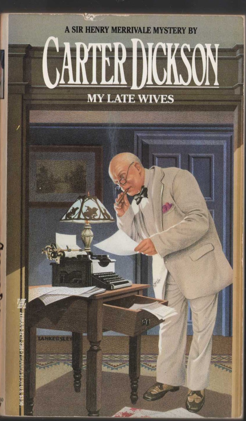 Carter Dickson  MY LATE WIVES front book cover image