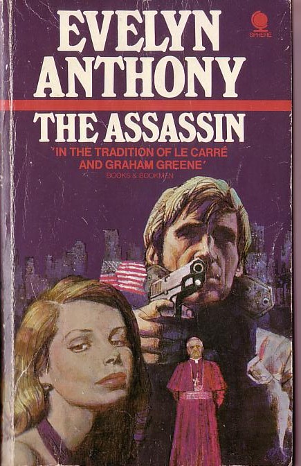 Evelyn Anthony  THE ASSASSIN front book cover image