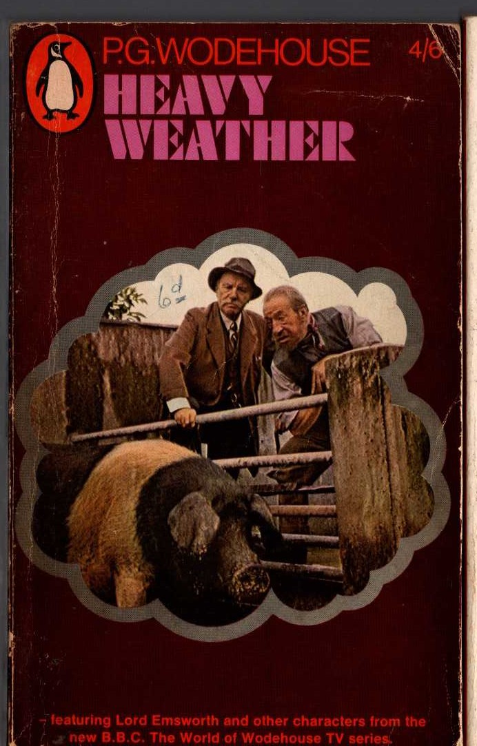 P.G. Wodehouse  HEAVY WEATHER (Sir Ralph Richardson) front book cover image