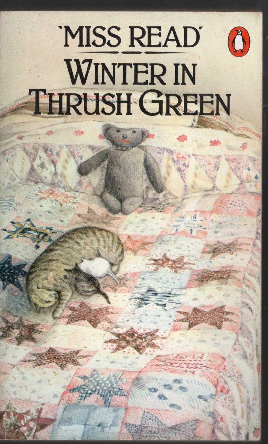 Miss Read  WINTER IN THRUSH GREEN front book cover image
