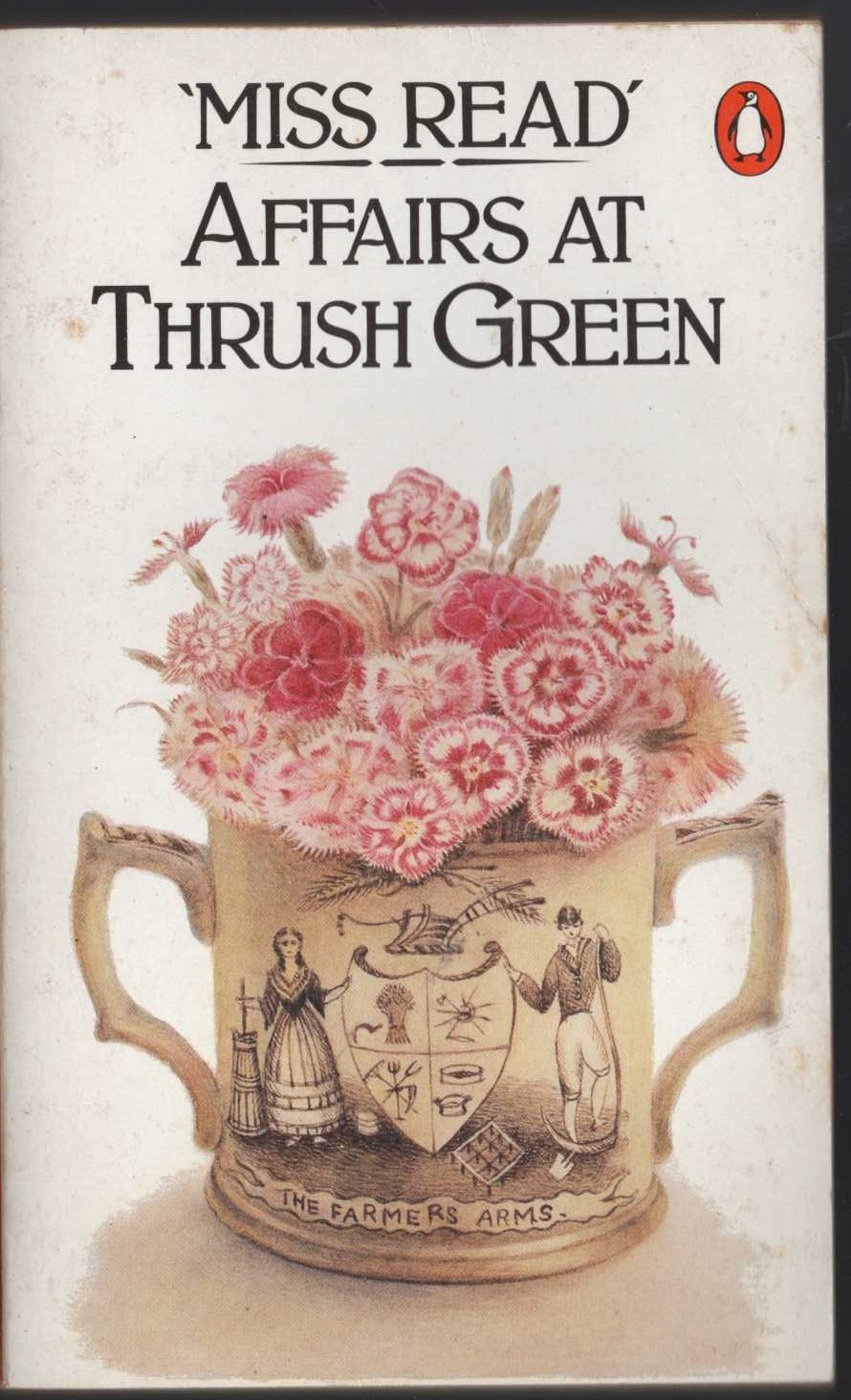 Miss Read  AFFAIRS AT THRUSH GREEN front book cover image