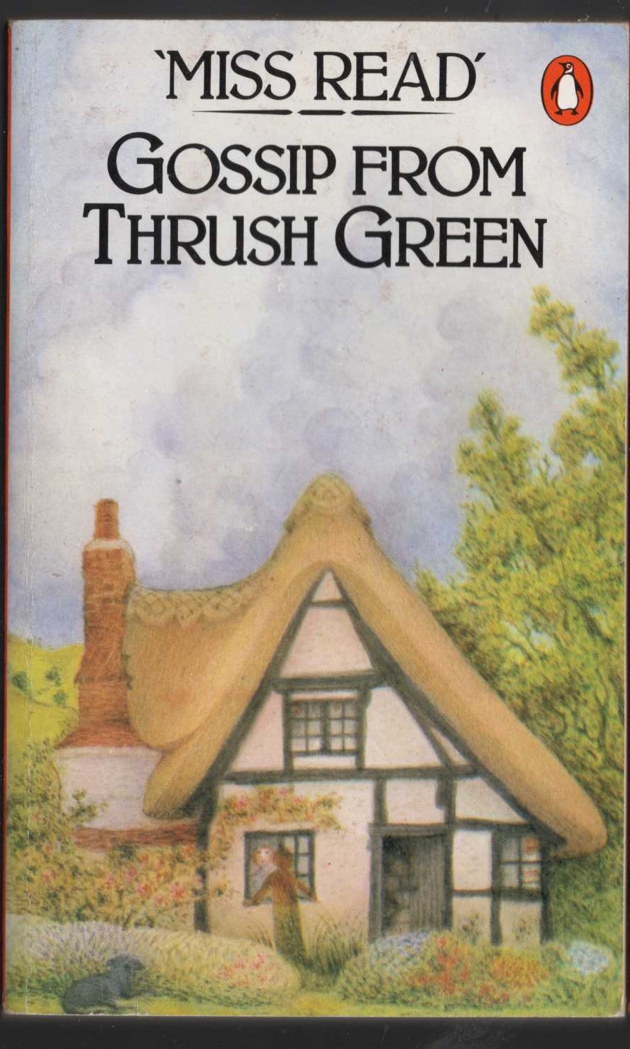 Miss Read  GOSSIP FROM THRUSH GREEN front book cover image