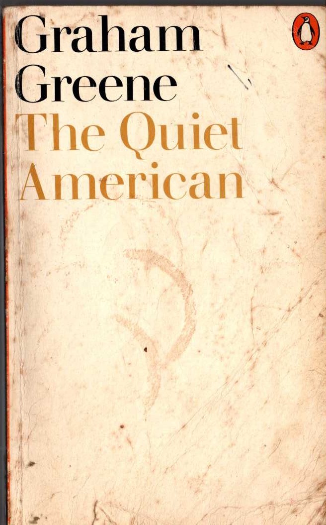 Graham Greene  THE QUIET AMERICAN front book cover image